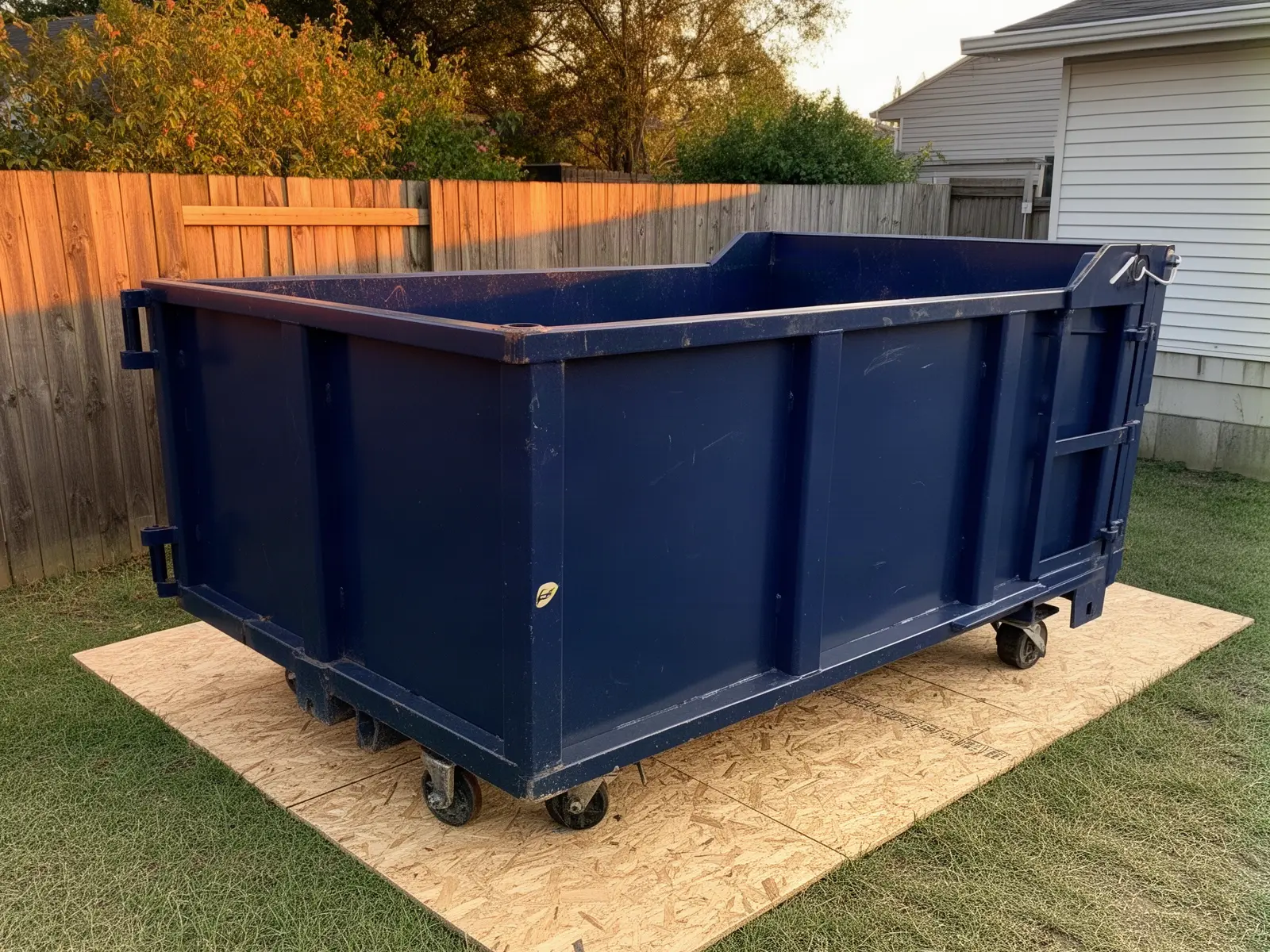 Roll-off dumpster from Doty & Ewing Dumpster Rental & Hauling in Beaufort, SC